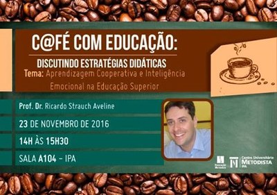 Núcleo de Formação Docente promove “Café com Educação: Discutindo Estratégias Didáticas”