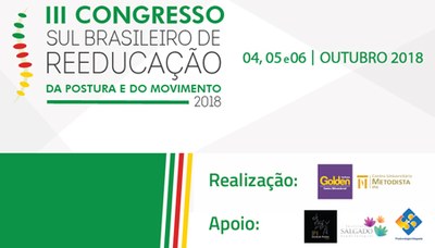 Participe do III Congresso Sul Brasileiro de Reeducação da Postura e do Movimento